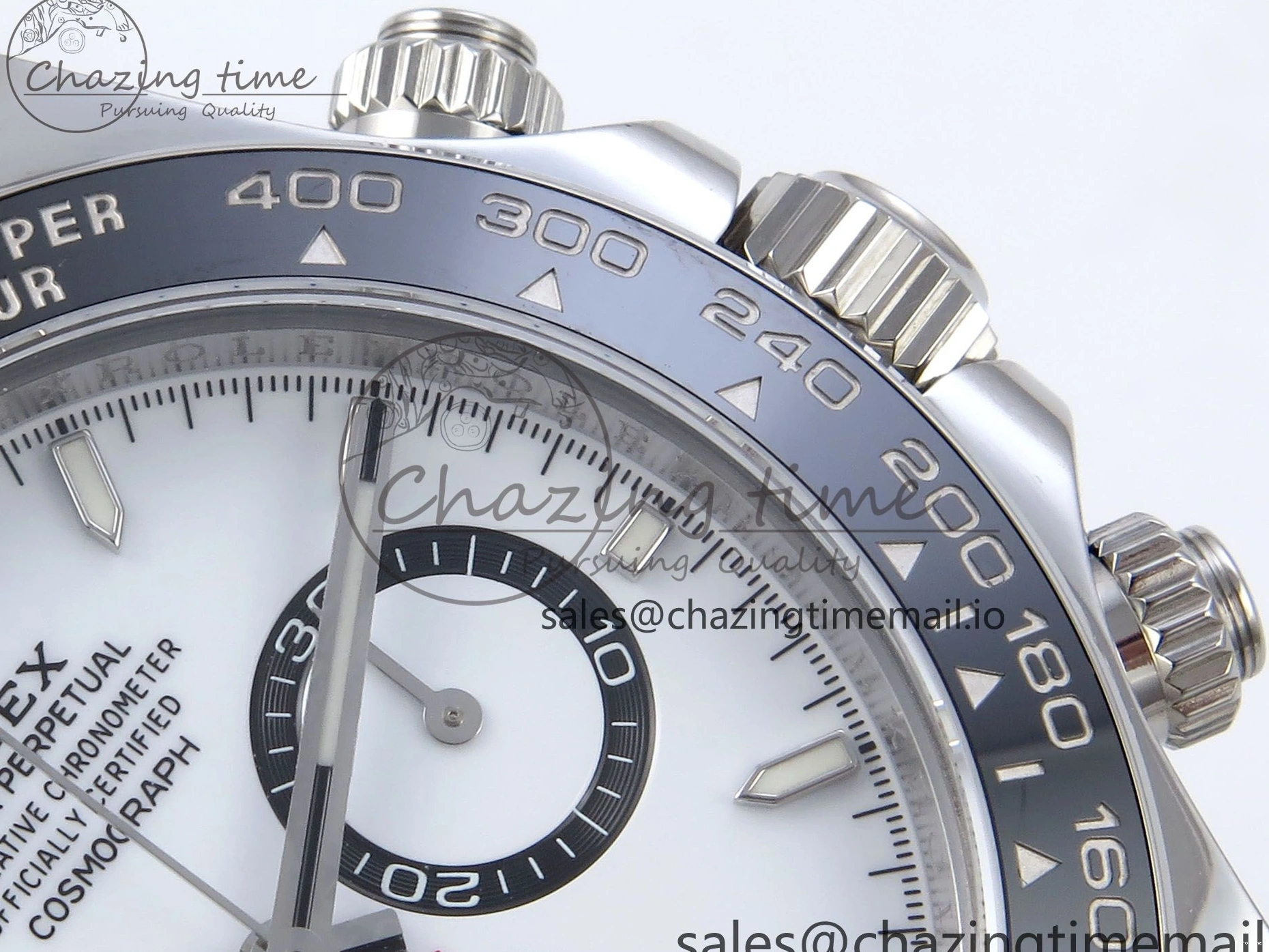 MiroTime 0428 Reliable Daytona 126500 QF+ 1:1 Best Edition 904L Steel White Dial on SS Bracelet SH 862